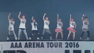 AAA-Wake up! stage mix (AAA ARENA TOUR 2014 Gold Symphony &amp; AAA ARENA TOUR 2016 -LEAP OVER)