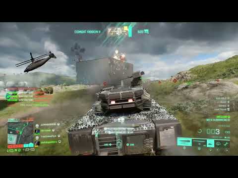 Battlefield 2042 : 10 minutes of Pure EMKV90-TOR Railgun Main Battle Tank Gameplay