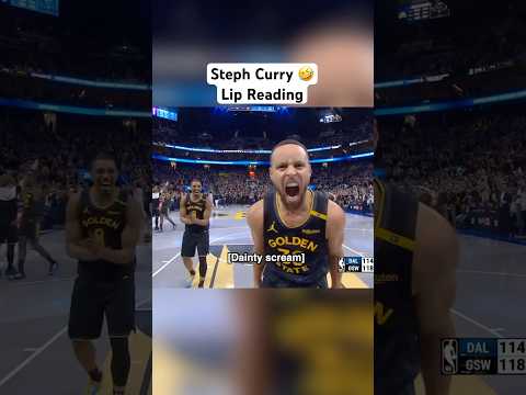 Is this Steph Curry’s REAL voice?! 😂