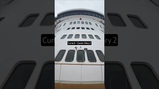 Iconic Bow of the Queen Mary 2! #QueenMary2 #Cunard #short