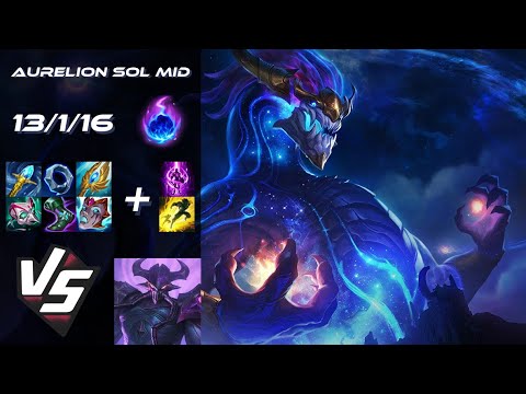 MID Aurelion Sol vs Kassadin - EU Challenger Patch 14.5.1