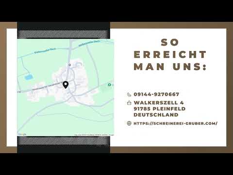 Schreinerei Gruber YouTube-Vdeominiatur 2