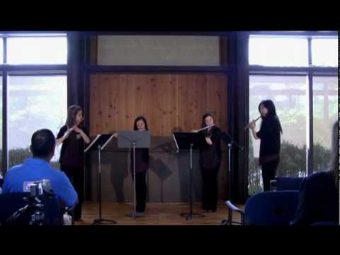 Areon Flutes Education! Areon Chamber Music Institute Performs Bach and Jeanjean