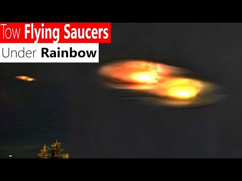 UFO in Polen: Das UFO das unter einem Regenbogen erschien