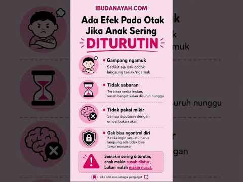 Ini yang Terjadi pada Otak Anak Jika Sering Dituruti,  Nomor 3 Paling Berbahaya #ibudanayah