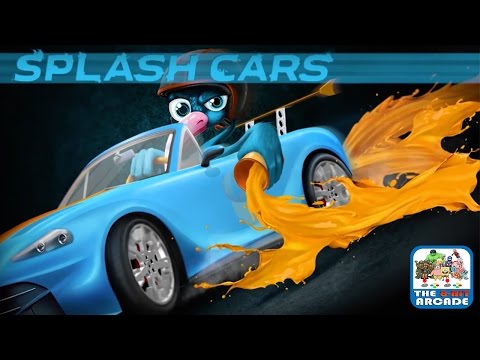 Splash Cars - Tired of the Everyday Grey? Then Let's Color The World (iOS Gameplay, Playthrough) Video