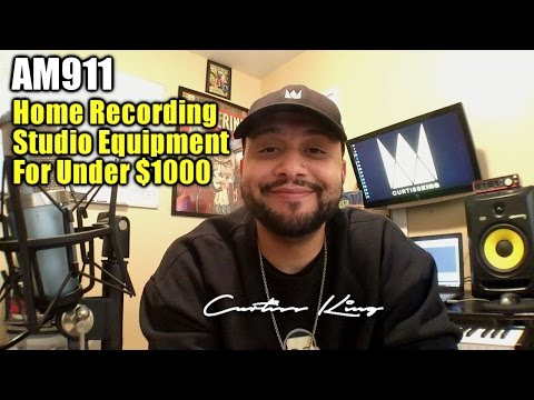 Home Studio Recording Equipment For Under $1000