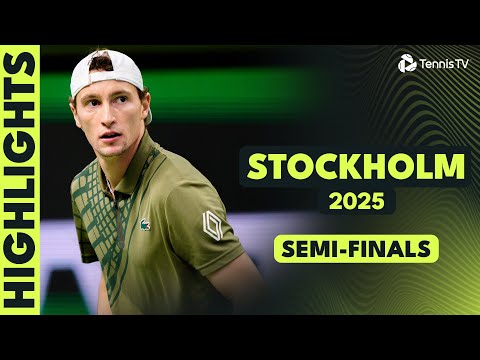 Rune vs Humbert; Shapovalov Faces Ruud | Stockholm 2025 Semi-Final Highlights