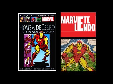 MarveteLendo - Homem de Ferro: O Demônio na Garrafa