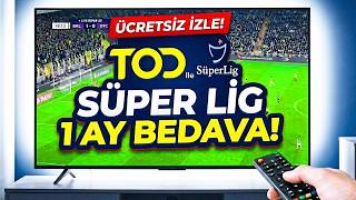 TOD 1 Ay Bedava Süper Lig Paketi Nasıl Alınır? Galatasaray Fenerbahçe 