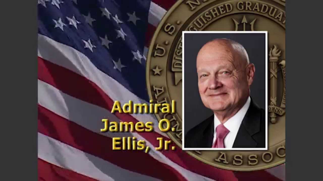 2015 Distinguished Graduate: Admiral James O. Ellis, Jr., USN (Ret.), Class of 1969