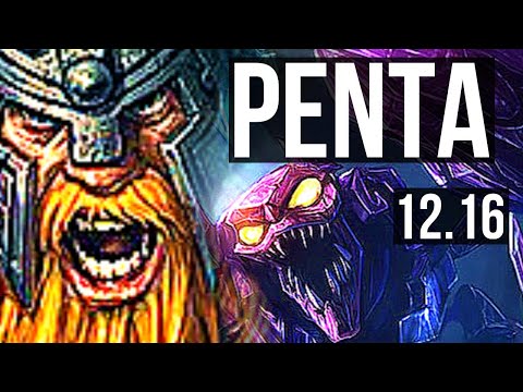 OLAF vs SKARNER (TOP) | Penta, 69% winrate, Legendary, 20/3/2 | KR Diamond | 12.16