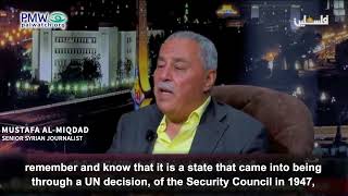 Syrian journalist hating on Israel