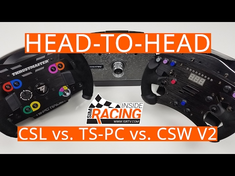 Fanatec CSL Elite vs. Thrustmaster TS-PC Racer vs. Fanatec ClubSport Wheel Base V2 Head-to-Head