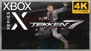 [4K] Tekken 7 / Xbox Series X Gameplay