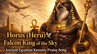 Download lagu Horus (Heru) 🦅 Raja Elang Langit | Lagu Pujian Mesir Kuno Kemetic mp3