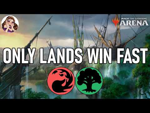 This Only Lands Deck IS BEYONG RIGGED - MTG Historic