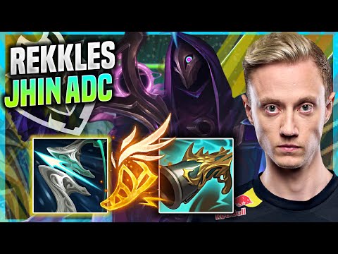 REKKLES PERFECT GAME WITH JHIN! - G2 Rekkles Plays Jhin ADC vs Tristana! | Season 11