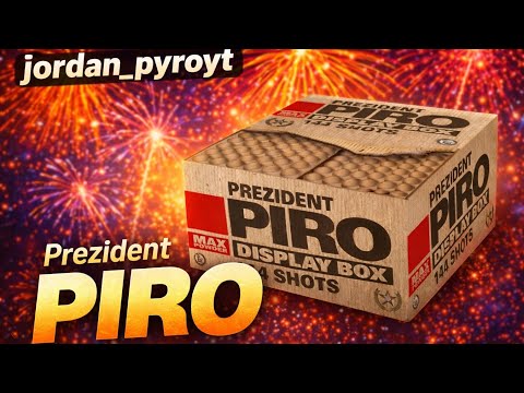 👉 PRESIDENT PIRO 🔥 144 SHOTS | Feuerwerk im Test