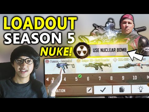 DAPET NUKE JADI GAMPANG!! BEGINI ISI LOADOUT PROPLAYER BUAT NGERANK DI SEASON 5!! - CODM Indonesia