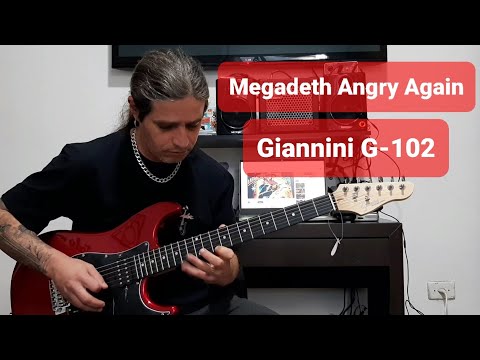 Guitarra Giannini G102 - Para Rock e Heavy Metal  o Melhor Custo Benefício do Mercado