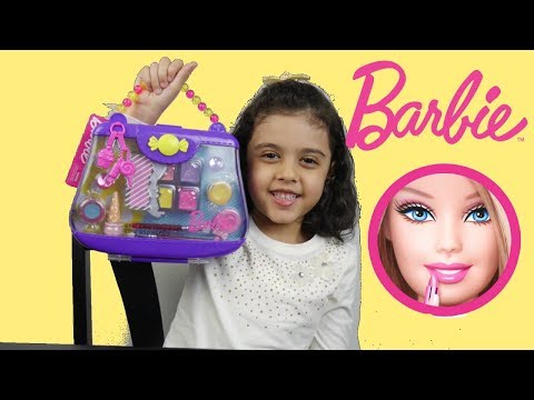 مكياج باربي ألعاب بنات مع مايا - Barbie Super Sweet makeup