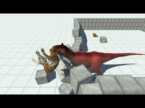 EVERY UNIT CAGED WITH 5x TIGERS - Animal Revolt Battle Simulator