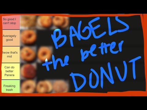 Panera Bread Bagels - the DEFINITIVE tier list