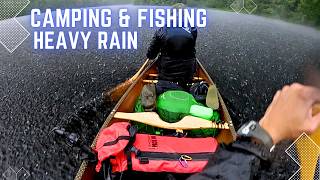 We Went Through Heavy Rain and Strong Winds to Find Fish at Algonquin Park