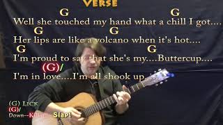 All Shook Up (Elvis) Strum Guitar Cover Lesson with Chords/Lyrics - Capo 3rd