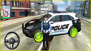 4X4 Jeep Polis arabası oyunu 3D || Police Sim 2022 Game #308 - Polis oyunları 4K Android Gameplay