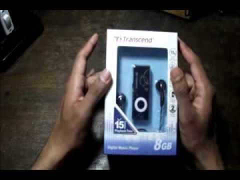 Transcend mp300 unboxing and review
