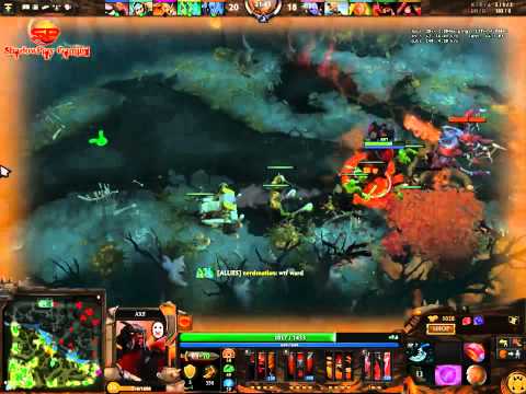 DotA 2 Axe - Bloodstone Build Gameplay - (ShadowPlayGaming.com)