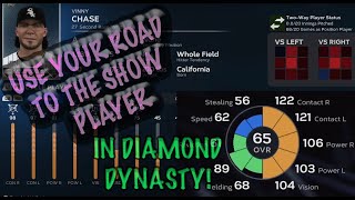 How to Use Your RTTS Player In Diamond Dynasty Tutorial | MLB The Show 23 #mlbtheshow