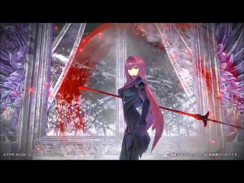 Scathach's Noble Phantasm: Gate of Skye (Fate/Extella Link)