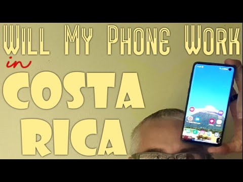 Making Your Phone Work in Costa Rica 📱 Prepaid Sim Card International Calling Unlocked 🔓