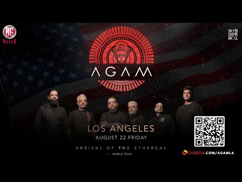AGAM Live in Los Angeles | Arrival of the Ethereal World Tour USA 2025 | Book Your Tickets Now!