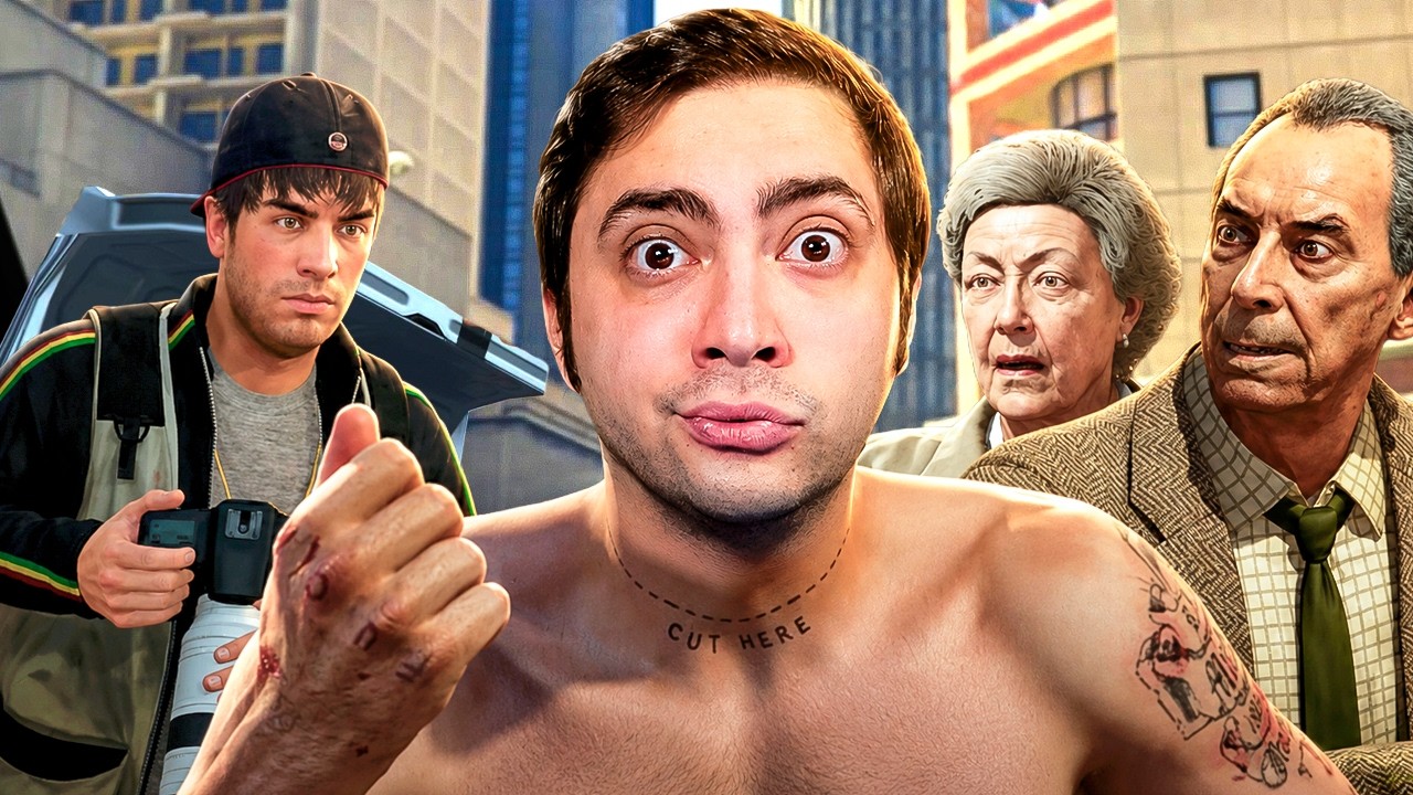SÓ TEM MALUCO NESSA CIDADE! - GRAND THEFT AUTO V - Parte 7