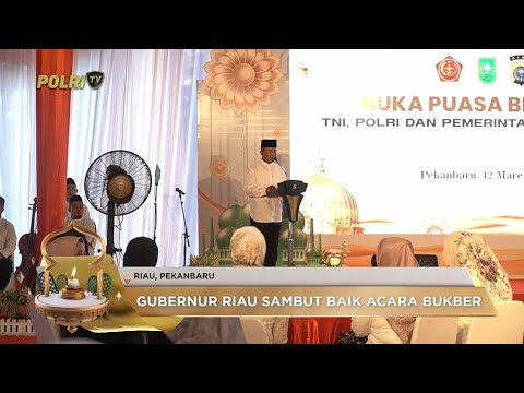 POLDA RIAU GELAR BUKA PUASA BERSAMA TNI-POLRI DAN FORKOPIMDA