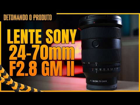 Compre Lente Sony SEL FE 24-70MM F/2.8 GM II - Melhor Preço