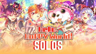 HELLO HAPPY WORLD SOLOS - Bandori solo compilation