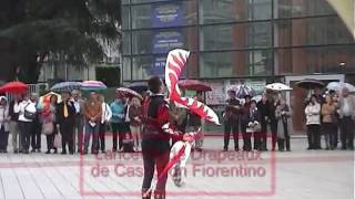 preview picture of video 'Lanceurs de Drapeaux de Castiglion Fiorentino 2/3'