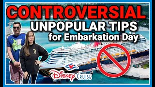CONTROVERSIAL DISNEY CRUISE LINE EMBARKATION DAY TIPS THAT GO AGAINST POPULAR OPINION