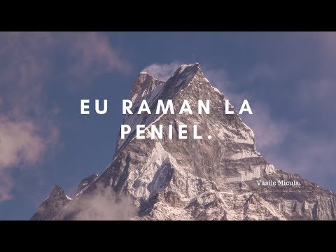 Eu raman la Peniel- Vasile Micula [ Official video]