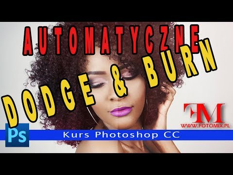 Dodge and Burn. Automatyczny  retusz portretu - Kurs Photoshop
