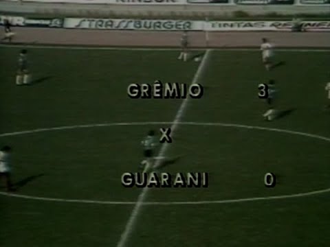 Grêmio 3 x 0 Guarany de Bagé | Campeonato Gaúcho 1980