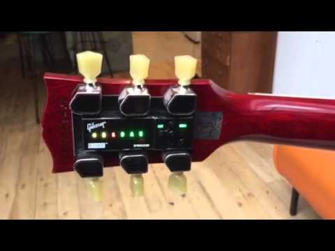 L' accordage  automatique de la Gibson SG 2015