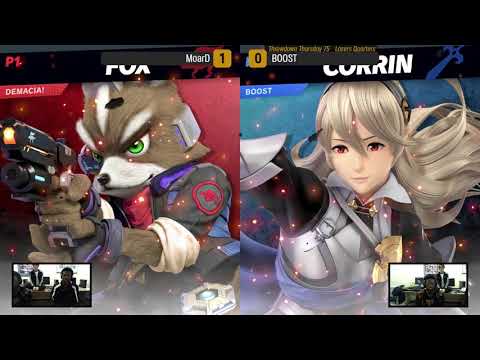 Throwdown Thursday 75 - Losers Quarters - (Fox) MoarD vs BOOST (Corrin)