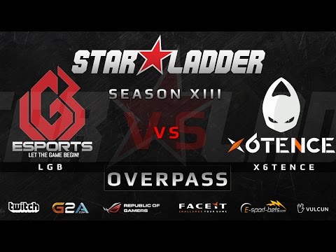 LGB vs x6tence - Map 1 - Overpass (Starseries XIII)