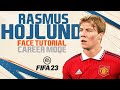 Rasmus Højlund FACE FIFA 23 -  Pro Clubs Face Creation LOOKALIKE MANCHESTER UNITED